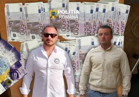 Şmenari de comedie: Au falsificat atât de prost euroii, că nu aveau șanse de scăpare!