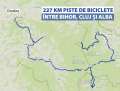 CJ Bihor caută constructor pentru aproape 140 km de piste pentru bicicliști, din Oradea până în Apuseni