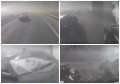 VIDEO cu impact emoțional! Momentul accidentului în lanț de lângă Budapesta, filmat de o cameră de bord