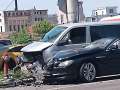 Accident pe Calea Clujului din Oradea: O persoană a ajuns la spital, trei maşini au fost avariate (FOTO)