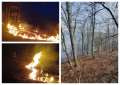 13 incendii de vegetaţie în Bihor, în doar 14 ore. Au ars peste 100 de hectare (FOTO/VIDEO)