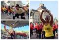 'Oradea, pe ghete!': Antrenoarea de kangoo jumps Kinga Sebestyen a ţinut în Piaţa Unirii o oră de sport cu sute participanţi (FOTO/VIDEO)