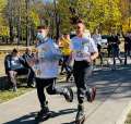 Orădenii au alergat şi donat în Parcul Brătianu, pentru copii şi tineri cu autism (FOTO)