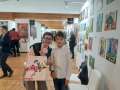 Un copil în vârstă de 10 ani din Oradea și-a expus picturile la Paris (FOTO)