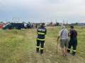 Incendiu la locomotiva unui tren, în Oradea. O parte dintre pasageri au fost ajutați de jandarmi să ajungă la destinație (FOTO)
