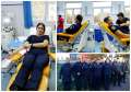 Misiune pentru viață: Jandarmii au „descins” la Centrul de Transfuzie Sanguină din Oradea (FOTO)