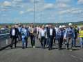 Grindeanu, vizită pe autostrada Transilvania: Tronsonul Nușfalău – Suplacu de Barcău va fi gata la toamnă, contestația privind tronsonul Biharia – Chiribiș a fost respinsă (FOTO/VIDEO)