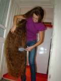 Părul unei românce este lung de 1,65 cm!