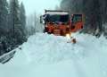 A nins în Bihor: În zona de munte a județului s-a depus un strat considerabil de zăpadă (VIDEO)