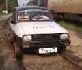 Tren-D, Dacia 1300 ce merge pe calea ferată (VIDEO)