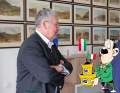 Trei culori cunosc pe lume... Directorul ABA Pásztor Sándor ține la loc de cinste steagul Ungariei