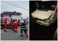 Accident cu două microbuze și un autoturism în zona Parcului Industrial I din Oradea: 17 persoane implicate, dintre care 9 au ajuns la Spitalul Județean