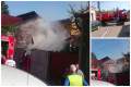 Incendiu la o casă din centrul Oradiei! (FOTO / VIDEO)