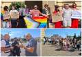 Incident la protestul LGBT+ din faţa Primăriei Oradea: Doi şoferi i-au jignit pe manifestanţi, unul a fost amendat. Sancționați vor fi și inițiatorii (FOTO/VIDEO)