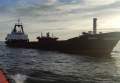 Explozie la bordul unei nave în zona Portului Sulina (FOTO/VIDEO)