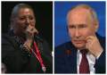 VIDEO - Diana Șoșoacă, elogii în fața lui Putin, la Sankt Petersburg: „Noi nu avem un președinte. Românii nu vă urăsc, vă admirăm”