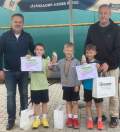 Micuții frați Boros, de la CSM Oradea, au dominat turneul de tenis de la Râmnicu Vâlcea