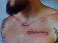 Un jucător al naționalei României și-a tatuat „Generația de suflet” pe piept