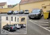 Dacian n-ar da un ban: Consilierul viceprimăriței Nica își parchează Chryslerul în curtea Primăriei