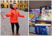 O nouă provocare: Andrei, elevul din Oradea care a strâns peste 1.000 de cărți pentru bibliotecile de la sate, face o nouă colectă (VIDEO)
