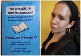 Lecții scrise de o elevă pentru elevi: O liceană de 10 din Oradea a publicat un ghid de pregătire pentru examenul de Evaluare Națională