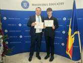 Colegiul Onisifor Ghibu și un olimpic al acestei școli au fost premiați de Ministerul Educației