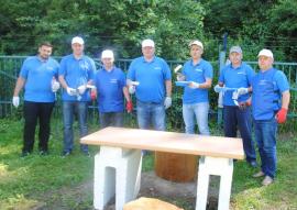 Voluntari de la Compania de Apă Oradea, la evenimentul Kaizen de la Silvaş
