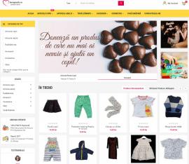Leongoods.ro: Magazin online în scop caritabil, cu îmbrăcăminte, cosmetice și jucării, lansat de Asociația pentru micuțul Noel