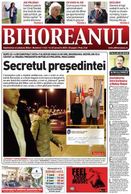 Nu ratați noul BIHOREANUL tipărit: De ce a fost la Oradea președinta Republicii Moldova, în secret și pentru doar 24 de ore?