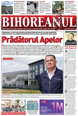 Nu ratați noul BIHOREANUL tipărit: Descoperiri șocante în rechizitoriul fostului șef al ABA Crișuri