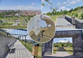 Eșec în trepte: La aproape 10 ani după ce a luat-o la vale, dealul Ciuperca din Oradea arată în continuare ca un loc ruinat (FOTO)