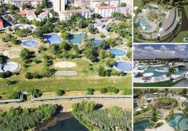 Ștrand defrișat: Sub acoperirea unei „Grădini Termale”, Primăria Oradea pregătește betonarea ștrandului Ioșia (FOTO/VIDEO)