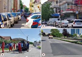 Oraș pe avarii: Circulația în Oradea este dată peste cap de proasta organizare a șantierelor viitoarelor pasaje (FOTO)