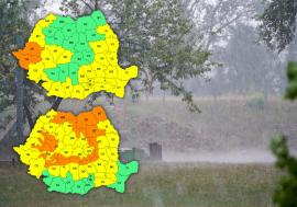 Meteorologii anunță val de căldură și furtuni în Bihor: Zona de munte, sub cod portocaliu