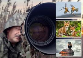 Vânătorul de clipe: Constantin Lazăr, zugravul care restaurează patrimoniul Oradiei și fotografiază sălbăticia Bihorului (FOTO)
