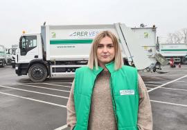 Licenţiată în economie şi arte, Roxana Vaşca răspunde de colectarea deşeurilor din Oradea: 'Respectarea regulilor păstrează oraşul curat'