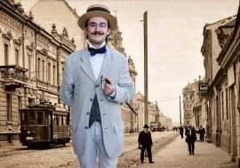 Monșer Mircea: Povestea orădeanului din reclama berii Nenea Iancu, care poartă zilnic sacou, joben și baston (FOTO/VIDEO)