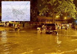 Oraș la apă: Oradea se inundă la fiecare ploaie serioasă pentru că are o rețea de canalizare pluvială modestă (FOTO)