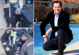 „Calmat” cu bastonul: L-au „salvat” de la sinucidere cu lovituri și cătușe, apoi l-au dus la Poliţia Oradea în pijama şi desculţ (VIDEO)
