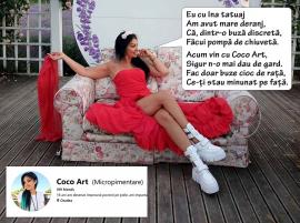 Buze și belele: „Cosmeticiana-minune” Ina Tatuaj lovește din nou, sub numele Coco Art
