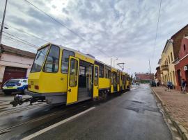 Staţionări tramvaie în 15 septembrie 2021