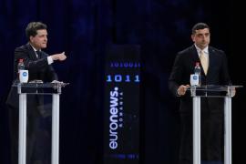 „Sunt mai bun ca dvs. la aruncat cu vorbe!”. Dezbatere aprinsă între George Simion și Nicușor Dan: Ce au spus despre concedieri, Ucraina și viitorul prim-ministru (VIDEO)