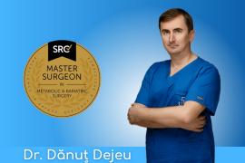 Medicul orădean Dănuţ Dejeu a primit titlul de Excelenţă în Chirurgia Bariatrică şi Metabolică, din partea Surgical Review Corporation