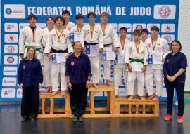 Judo Club Liberty Oradea, vicecampion național la echipe U18. O medalie de argint și două clasări în top 10 (FOTO)