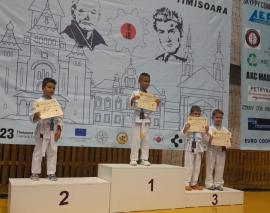 14 medalii pentru judoka de la Crişul Oradea la Cupa internaţională „Constantin Ali Bogdan”