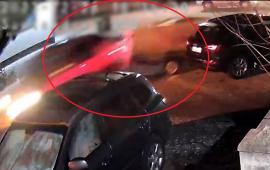 Accident în Sântandrei, provocat de un şofer băut: Un pieton a scăpat ca prin urechile acului (VIDEO)