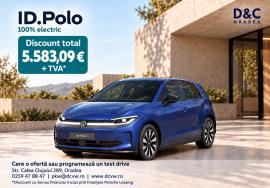 Noul Volkswagen ID.Polo, începând de la 18.444 € + TVA la D&C Oradea. Descoperă-l la test drive!