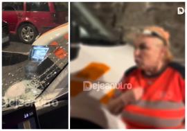 Ambulanță atacată cu topoare și pietre în Cluj, după răspândirea zvonului fals că ar „fura copii”. Șoferul a fost operat (VIDEO)