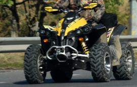 Copil de 14 ani, prins conducând un ATV neînmatriculat într-un sat din Bihor. Ce măsuri au luat polițiștii