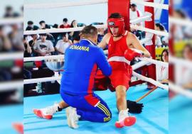 Bihoreanul Andrei Marcu a devenit vicecampion balcanic la box juniori! (FOTO)